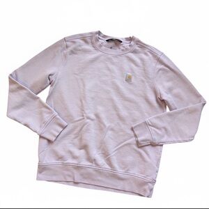Carhartt Women’s soft Lavendar Crewneck Sweater/Sweatshirt, workwear, Sz Small